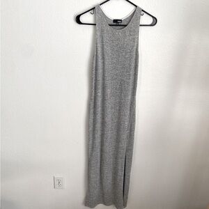 Wilfred Free Aritzia Heather Gray Sleeveless Casual Midi Tank Dress Size M